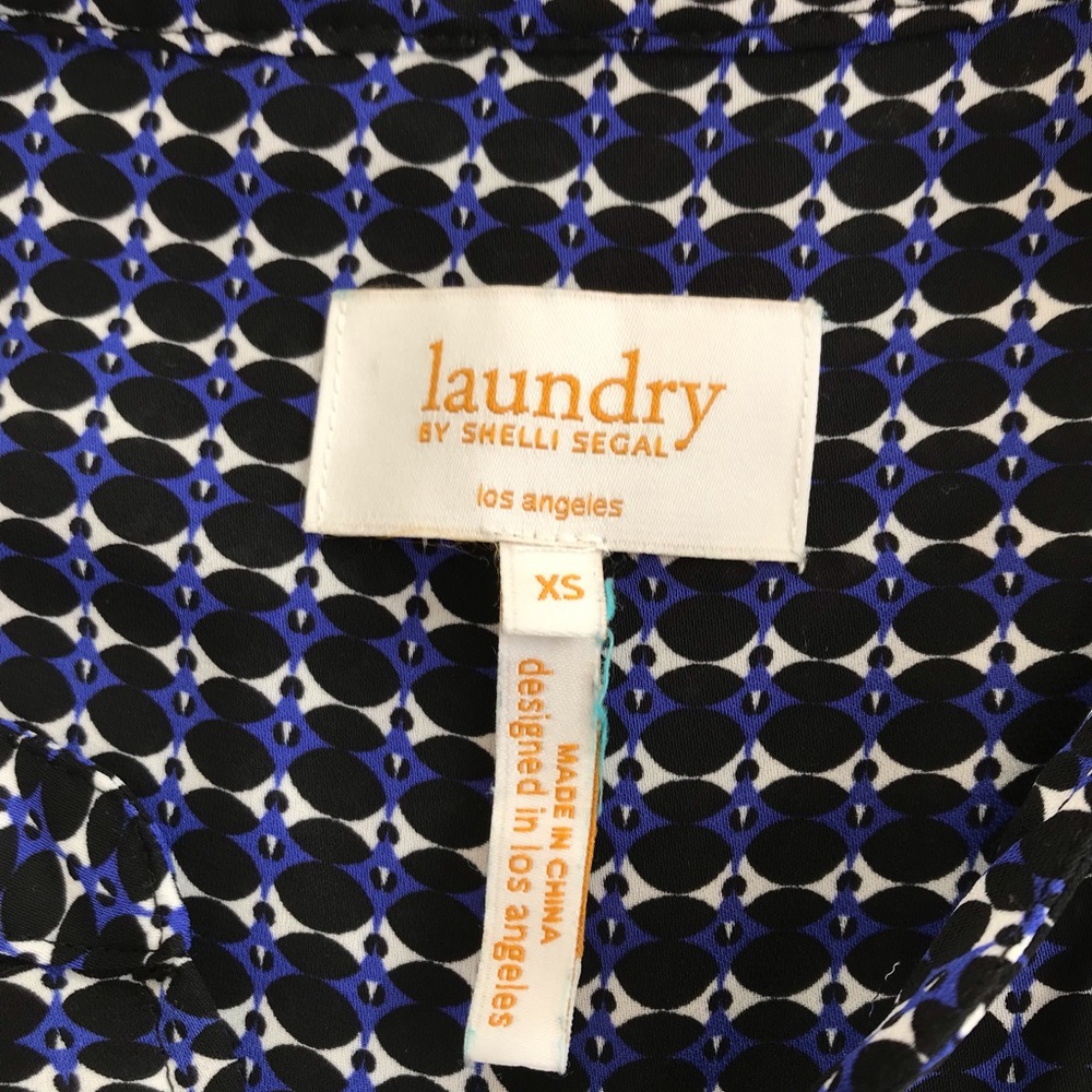 Laundry xs tunic blouse